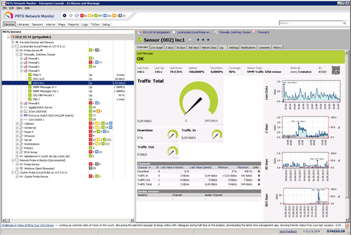 PRTG Enterprise Console