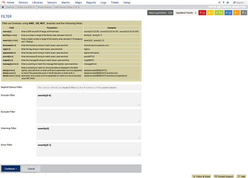 Default Sensor Settings: Sufficient for the First Configuration